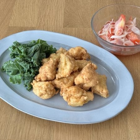 【あのコンビニの味を再現】ふわふわナゲット&5分でできるやみつき「トマトマリネ」