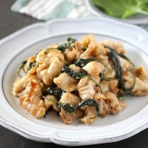 一度に大葉20枚！おいしく大量消費できるさっぱり豚肉炒め