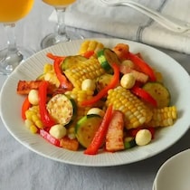 【マリネだけど酸っぱくない！】カレー風味がやみつきになる「夏野菜のマリネ」