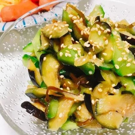 材料2つで即完成!なす×きゅうりで作る箸が止まらない絶品副菜