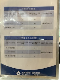 上海浦東空港で便利な荷物一時預かり所【中国】