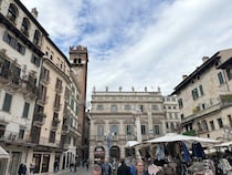 Verona旧市街地を360度見渡せる屋上テラス【イタリア】