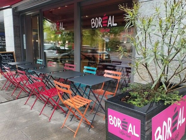 プロテインシェイクあり、地元民が通うジュネーブのカフェ Boréal (ボレアル)coffee shop 【スイス】