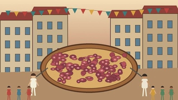 610キロの巨大タコ料理が登場　内陸の町を満たすガリシアの夏祭り【スペイン】