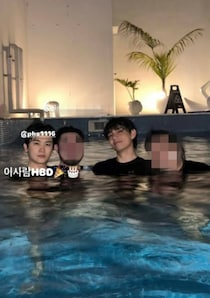 「BTS」V、パク・ヒョンシクの誕生日に一緒にプールで...変わらない友情
