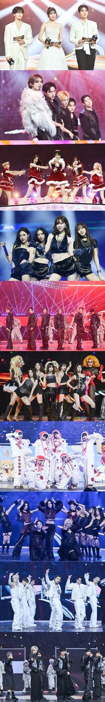 36組が出演した「SBS歌謡大祭典」クリスマスに生放送、年末音楽祭として存在感