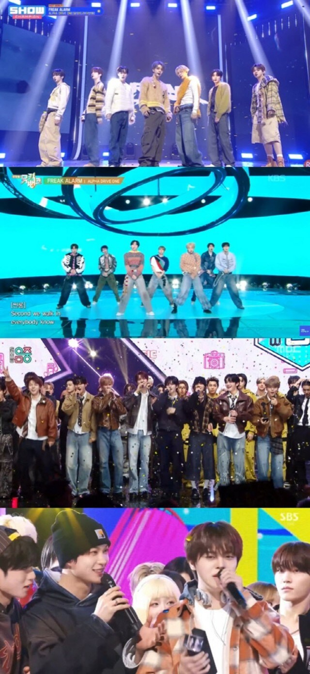 「ALPHA DRIVE ONE」、地上波3局の音楽番組で首位オールキル…怪物新人らしいデビュー