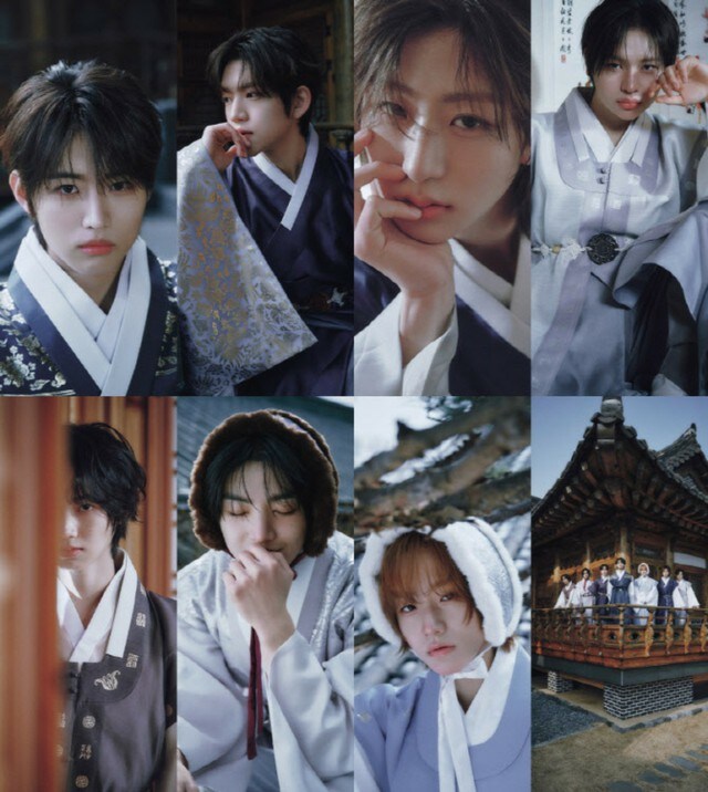 STARSHIP新人ボーイズグループ「IDID」、旧正月を迎え”王子さま”のような韓服のビジュアルを公開