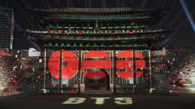 国境を越えた「BTS」の「ARIRANG」…ロンドン&ニューヨークのランドマークを照らす