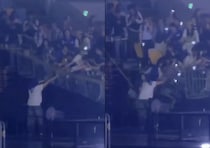 「SUPER JUNIOR」コンサートでフェンス崩壊、観客3人転落し負傷…SM「責任を痛感」と謝罪