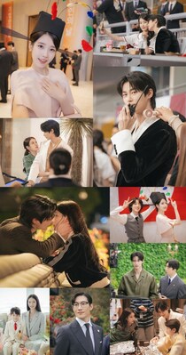 「21世紀の大君夫人」IU＆ビョン・ウソク、キュートな野球場セルカ...ビハインドカット大放出