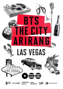 「BTS」、 “THE CITY ラスベガス”…アメリカ最大の球体型公演会場「スフィア」が「ARIRANG」テーマに変貌