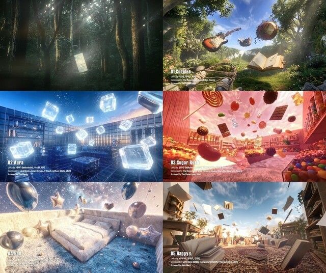 「AND2BLE」、1stミニアルバム「Sequence 01: Curiosity」ハイライトメドレー公開…洗練されたサウンド