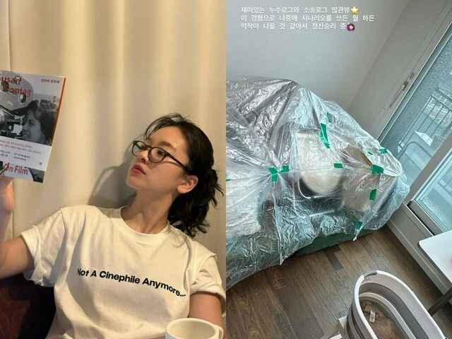 女優イ・ジュヨン、自宅の漏水被害が“深刻”…「もう1カ月、訴訟Vlog撮影すべき？」