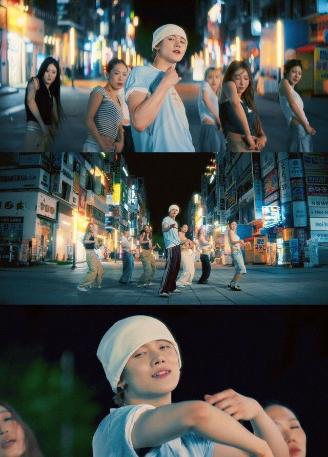 「TOMORROW X TOGETHER」ヨンジュン、「BTS」「RUN」を踊ったソウルのロデオ通りを訪問…「Ice Cream」ビデオ公開