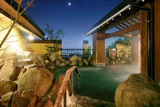 【東道後のそらともり 愛媛/松山市】 1日通してゆっくりできる充実した温泉施設