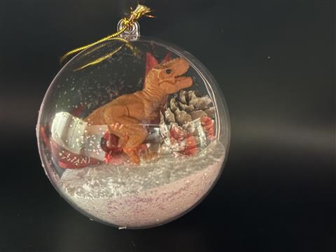 クリスマス関連ワークショップ「恐竜のクリスマスオーナメント|2025愛媛のクリスマスイベント