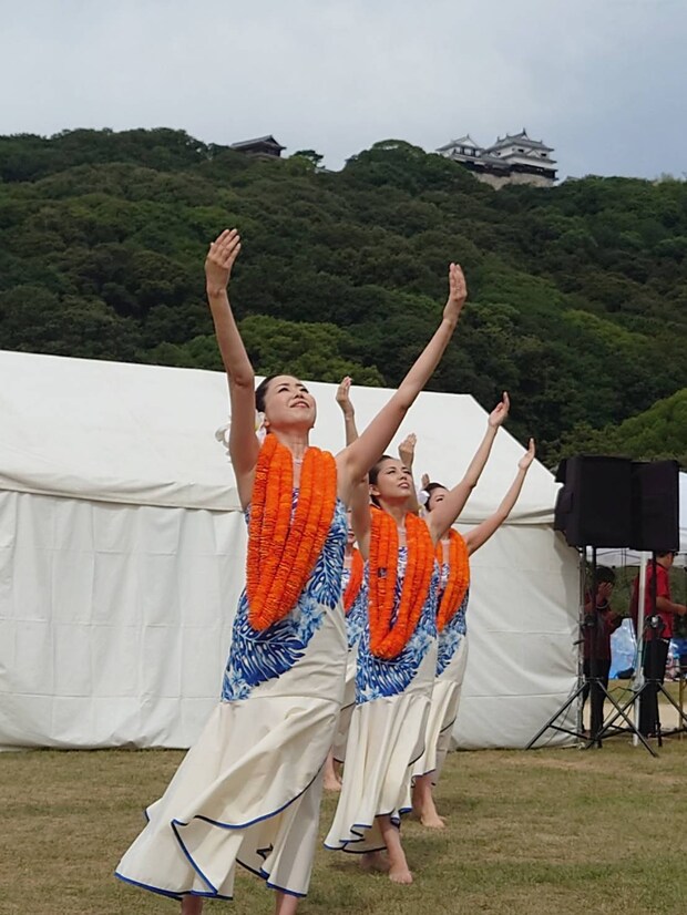 ええもんフェスティバル フラダンス写真