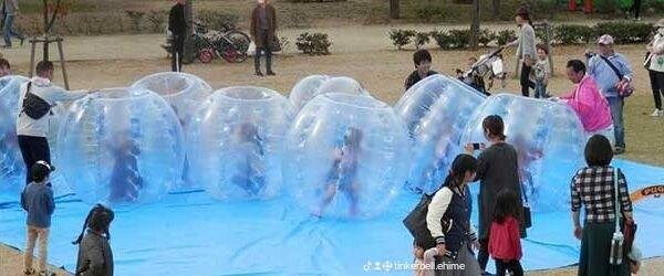 ええもんフェスティバル バブルボール風景写真