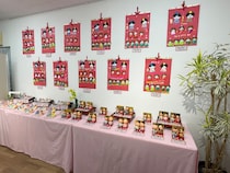 【アエレールきほく「園児たちのおひな様作品展」】園児の笑顔が咲く、かわいいおひな様展
