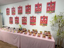 【アエレールきほく「園児たちのおひな様作品展」】園児の笑顔が咲く、かわいいおひな様展