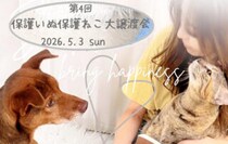 【第4回 保護いぬ保護ねこ大譲渡会】 城山公園ふれあい広場でつながる命と優しさの輪を感じよう【愛媛/松山市】