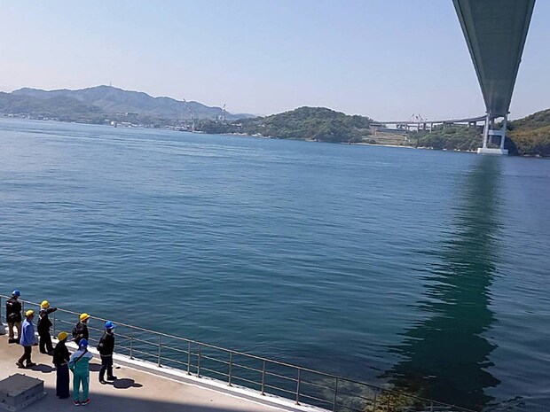 来島海峡遊覧船＆来島海峡大橋塔頂体験