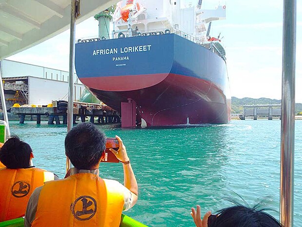 来島海峡遊覧船＆来島海峡大橋塔頂体験