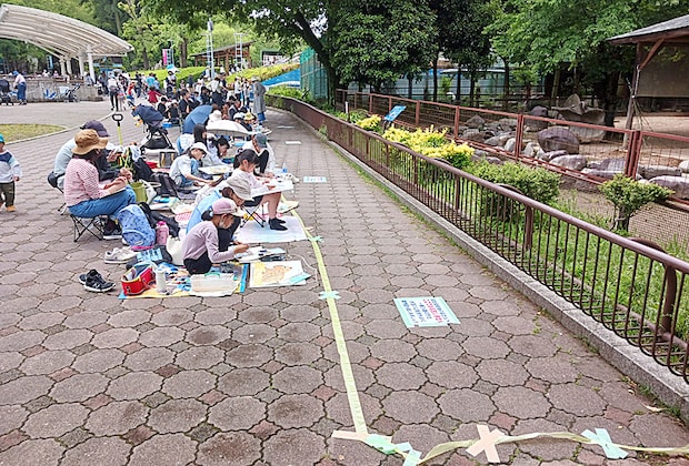 第39回 とべ動物園写生大会