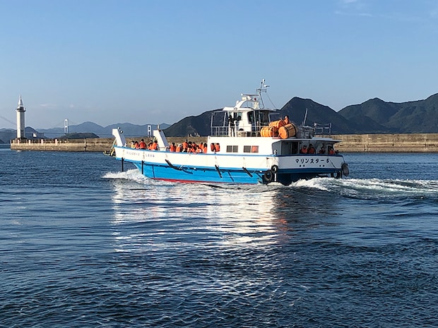 せとうちみなとマルシェ来島海峡クルーズ