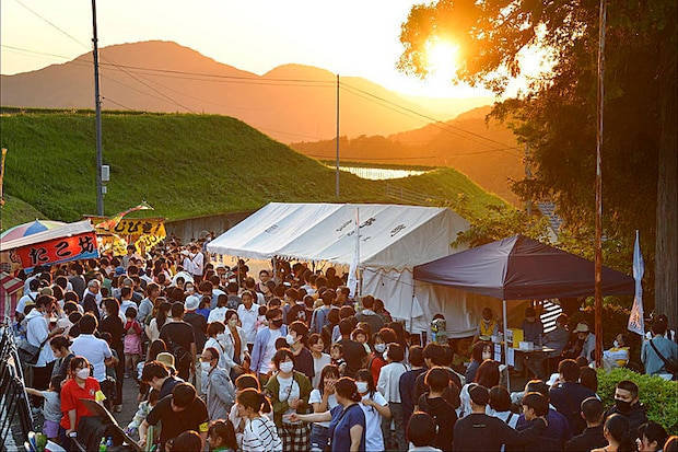 松山くぼの町ホタルの里山まつり