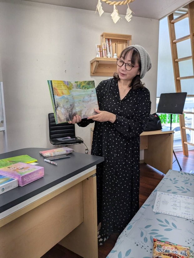 ひらく絵手紙ひびく朗読～感性を育むワークショップ、子どもの想像力・表現力を未来へつなぐおとだまマイストーリープロジェクト～