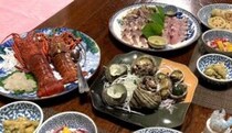 【民宿みちもと宿泊プラン】1日1組限定 旬の伊勢エビを味わう！（佐田岬体験博 愛媛/伊方町）