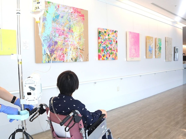 【ホスピタルアートプロジェクト#2】 西条中央病院で彩りあふれる絵画と出会うひととき 【愛媛/西条市】