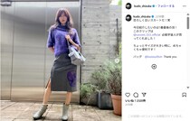 工藤静香、長女・Cocomiに買ってもらったアイテム身に着けた私服姿公開！「素敵な組み合わせですね」