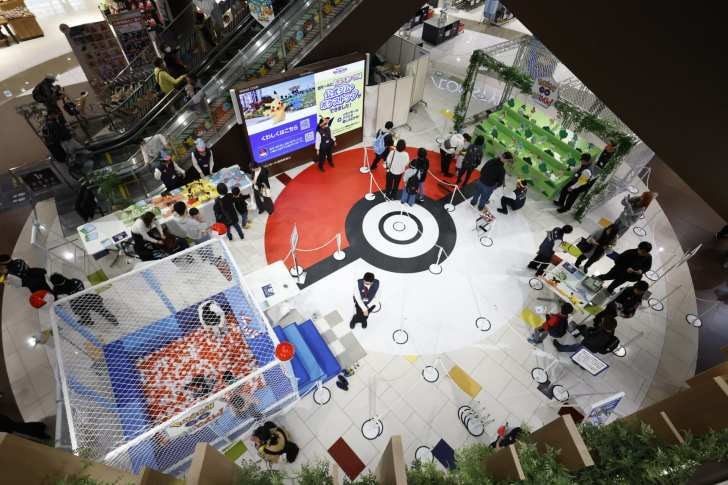 イオンモール幕張新都心がポケモン一色に！体験型イベント『ポケモン GO メガとっくん！』開幕中