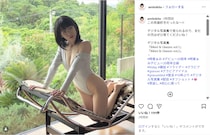 時東ぁみ、圧巻プロポーションのグラビアオフショット公開！「爽やかセクシー」「身体のラインが綺麗」