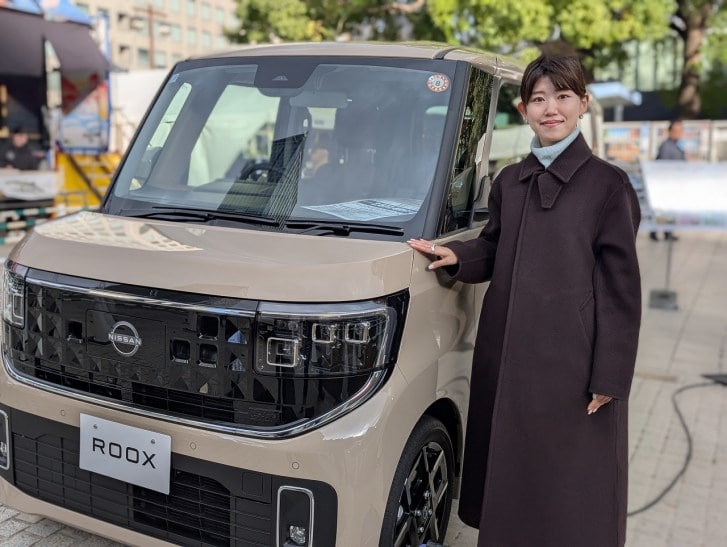 日産が電気自動車（EV）の電力だけで調理した“サステナ寿司”を提供！「ふるまう、くるま」イベントを名古屋・栄で開催