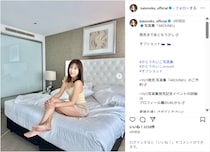 かとうれいこ、変わらぬ美貌と美脚！写真集オフショットにファン反響「往年のナイスボディ―は健在ですね」「お美しい」