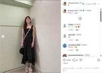 川口葵、ノースリーブワンピ姿のスタイル抜群ショット公開！「めっちゃかわいい」「マジで女神」
