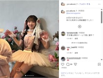 FRUITS ZIPPER櫻井優衣、ミニドレス衣装の撮影オフショット公開！「可愛すぎ！」「これは天使」