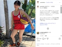 時東ぁみ、赤いバスケユニフォーム姿公開！「可愛い」「バスケのユニフォームが一番似合うアイドル」