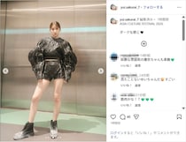 FRUITS ZIPPER櫻井優衣、スラリ美脚のショーパン衣装姿公開！「最強に可愛い」「スタイル良すぎ」