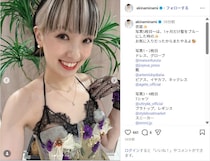南明奈、肩出しの華やかドレス姿公開！「まさにプリンセス」「かわいいです！！」