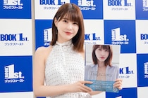 岸明日香、5年ぶり5冊目の写真集『Trajectory』は「30代ラストの写真集になるかも」合同取材会