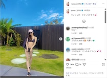 板野友美、神スタイルのビキニショット公開！「スタイルレベチすぎてやばい」
