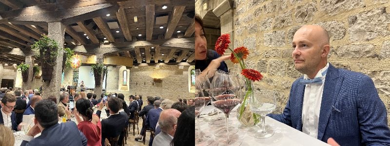 画像3: クロ・ヴージョでの記念夕食会