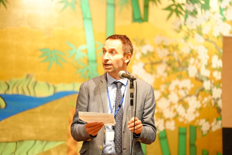 画像: 駐日フランス大使館農務参事官のフリ・ギョーム氏