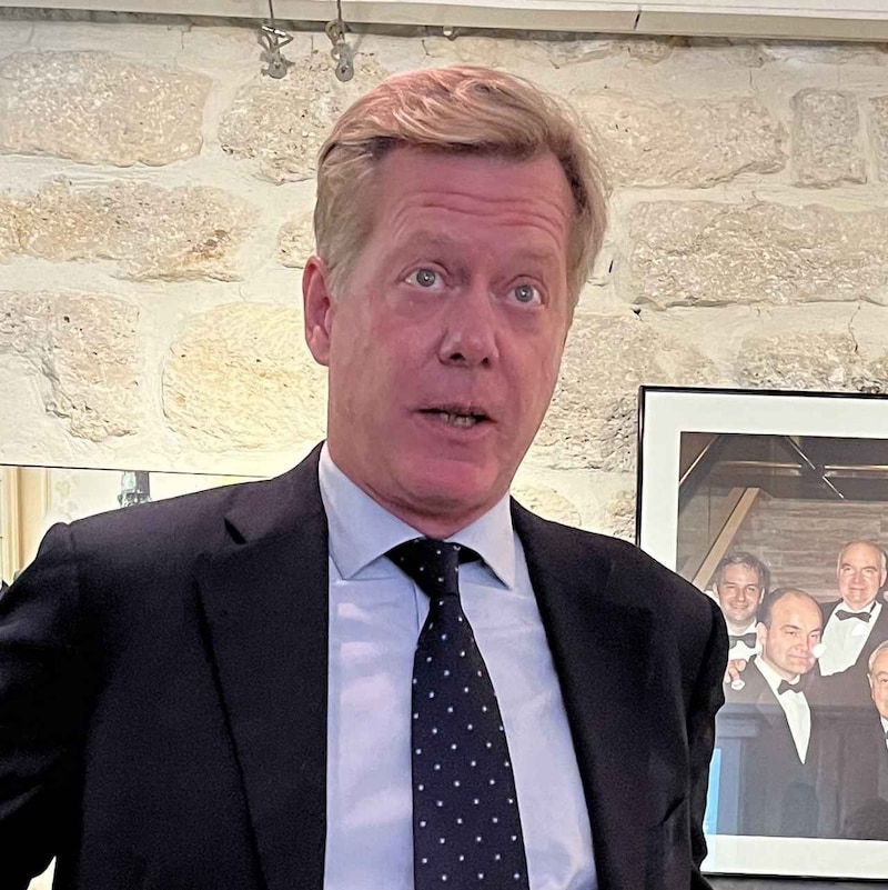 画像: ルネ・フィリップ・デュボスク氏―シャトー・ロジャック支配人