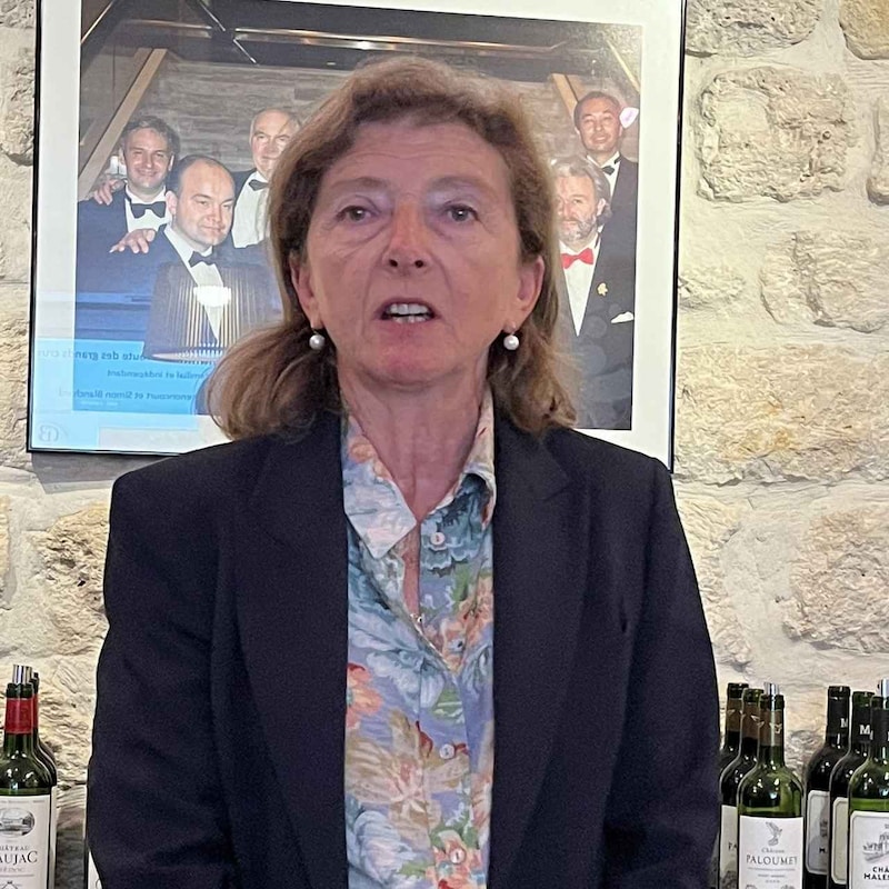 画像: マルグリット・ド・リューズさん-シャトー・パヴェイユ・ド・リューズ支配人